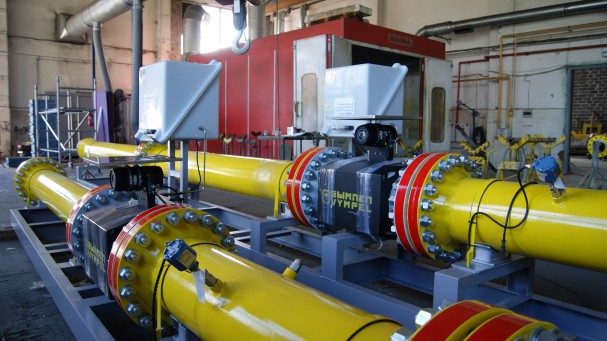 9 gas metering units for JSC "Gazprom Transgas Belarus"
