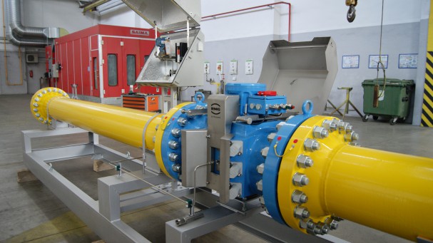 Gas metering unit for OJSC "Gazprom transgaz Belarus"