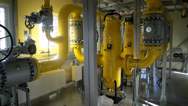 Automatic Gas Distribution Station for Berezovskaja Power Plant